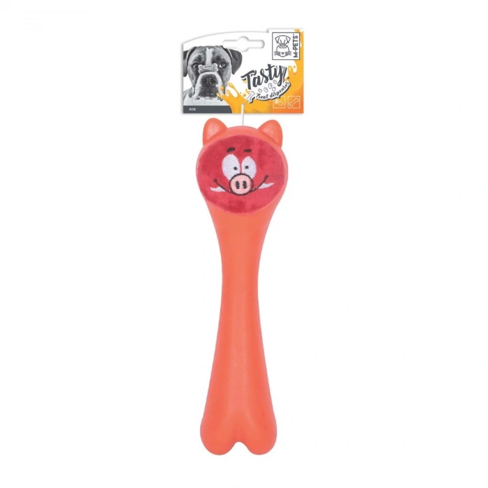 M-Pets Rob Ödül Hazneli Köpek Oyuncağı 23,5x6,5x6,5cm (Turuncu)