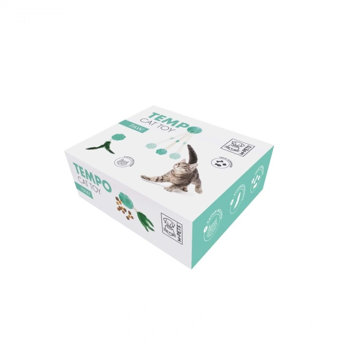 M-Pets Tampo Catnipli Ödül Hazneli Kedi Oyuncağı 12,5x9,5x5,5cm