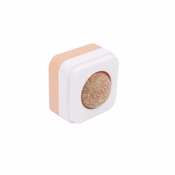 M-Pets Herball Gall Fruit Ball Kedi Oyuncağı Bej