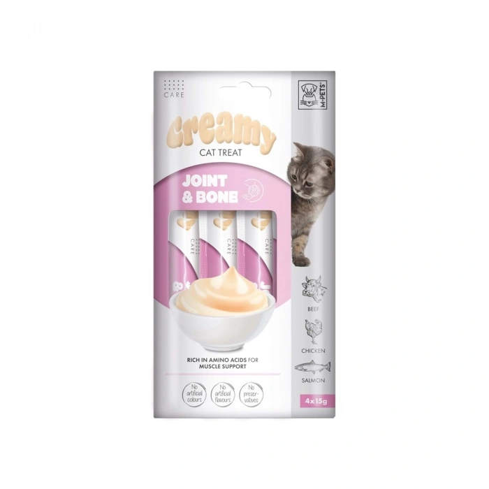 M-Pets Joint&Bone Eklem Destekleyici Krema Kedi Ödül Maması 15gr (4lü)