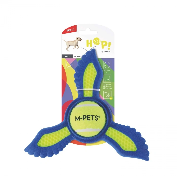 M-Pets Hop Helix Frizbi Köpek Oyuncağı 21,9x19,5x2,3cm
