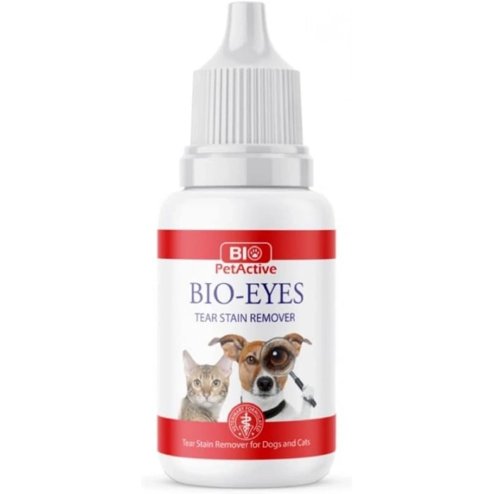 Bio Pet Active Kedi ve Köpekler İçin Gözyaşı Leke Çıkarıcı Damla 50 Ml