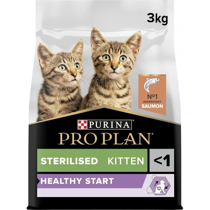 Pro Plan Somonlu Kısırlaştırılmış Yavru Kedi Maması 3kg