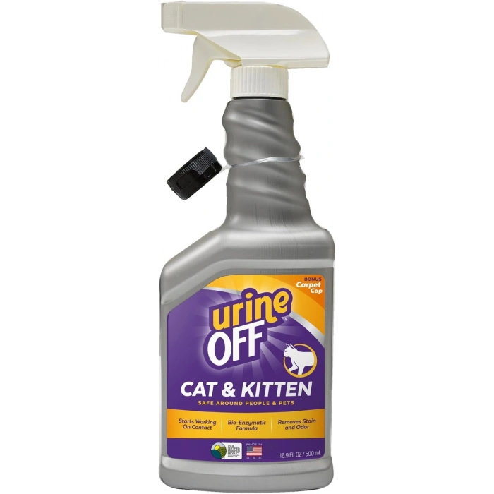 UrineOFF Kedi Koku Giderici ve Temizleyici Sprey 500 Ml