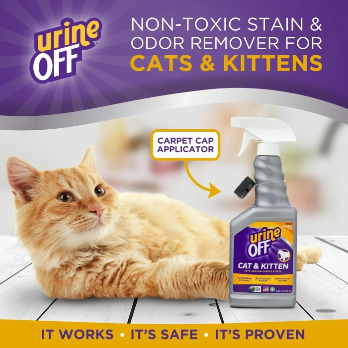 UrineOFF Kedi Koku Giderici ve Temizleyici Sprey 500 Ml