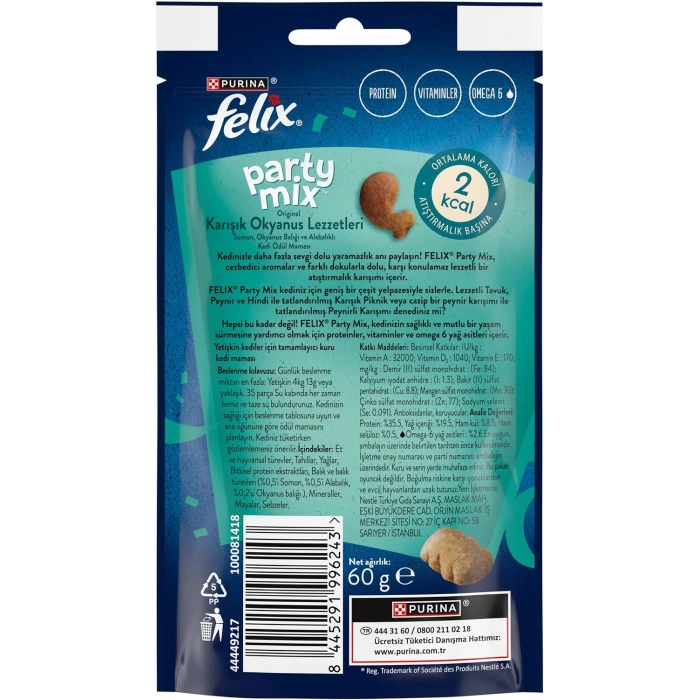 Felix Party Mix Karışık Okyanus Lezzetleri Ödül Maması