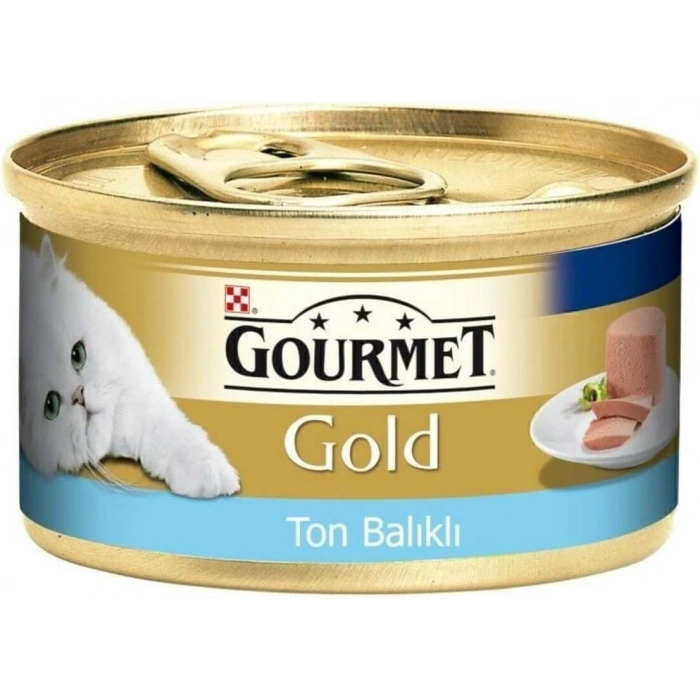 Gourmet Gold Kıyılmış Ton Balıklı Kedi Konservesi 85gr