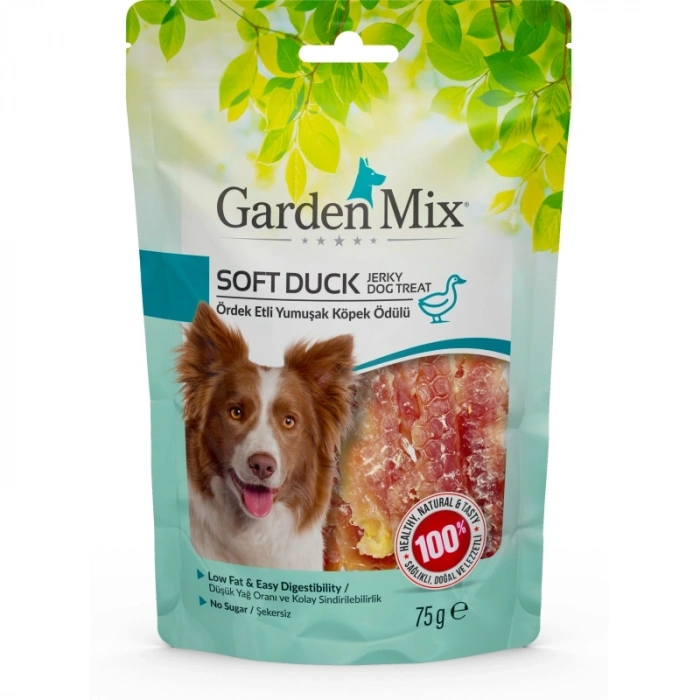 Garden Mix Ördek Etli Yumuşak Köpek Ödülü 75gr