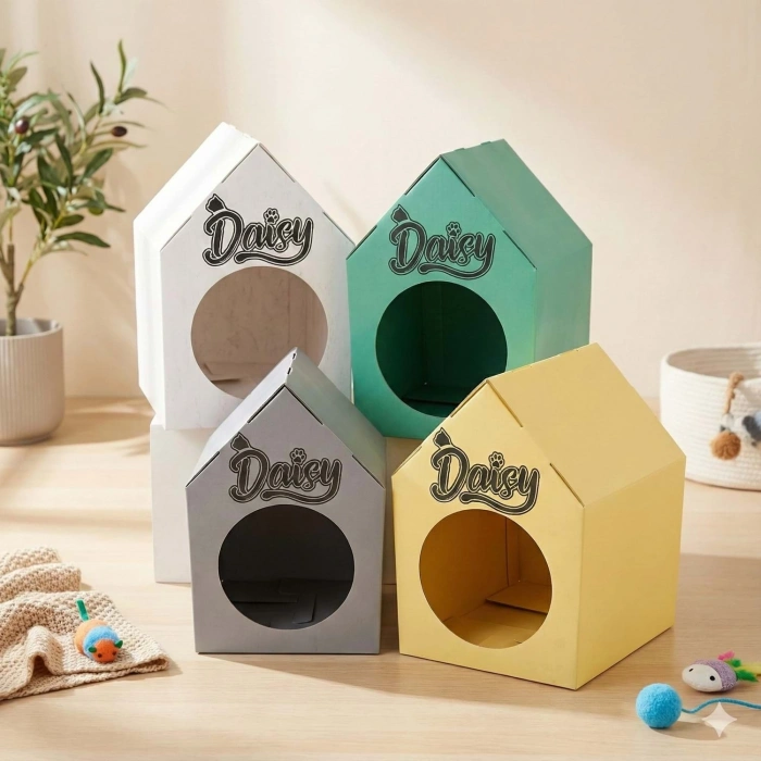 Daisy Plastik Kedi Köpek Kulübesi Dış Mekan