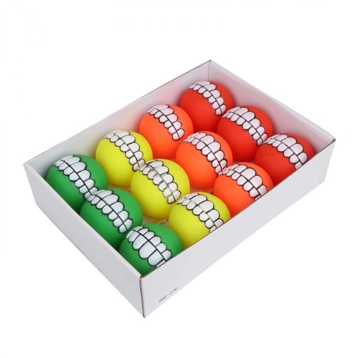 Eastland Plastik Diş Desenli Top Seti Çap 7 Cm