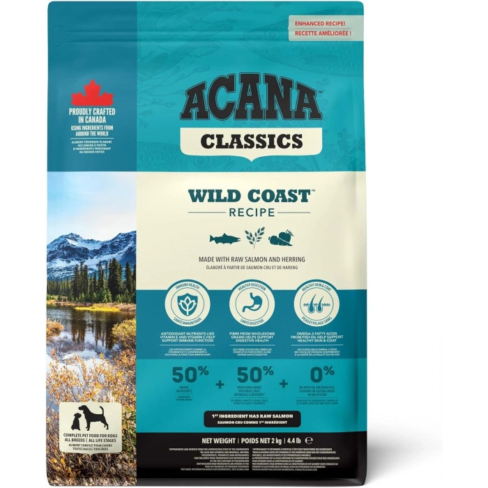 Acana Classics Wild Coast Balıklı Düşük Tahıllı Köpek Maması 2kg
