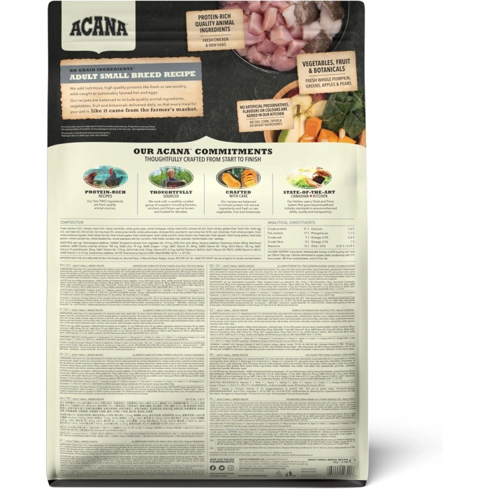 Acana Heritage - Adult Small Breed 2 Kg - Küçük Irk Yetişkin Köpek Maması