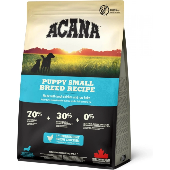 ACANA Heritage - Puppy Small Breed 2 kg - Küçük Irk Yavru Köpek Maması
