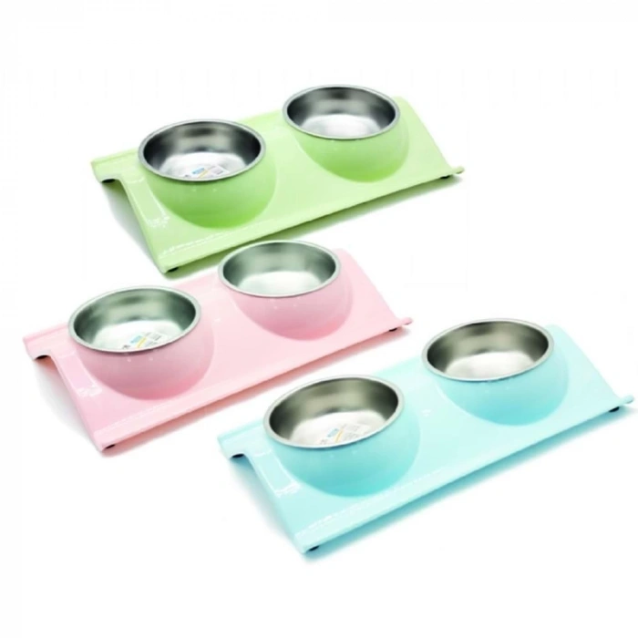 Ally Paws Double Yatay Mama Kabı 2x370ml