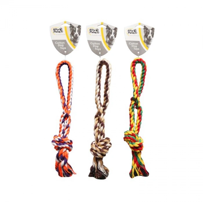 Ally Paws Köpekler İçin Düğümlü Diş İpi 32cm