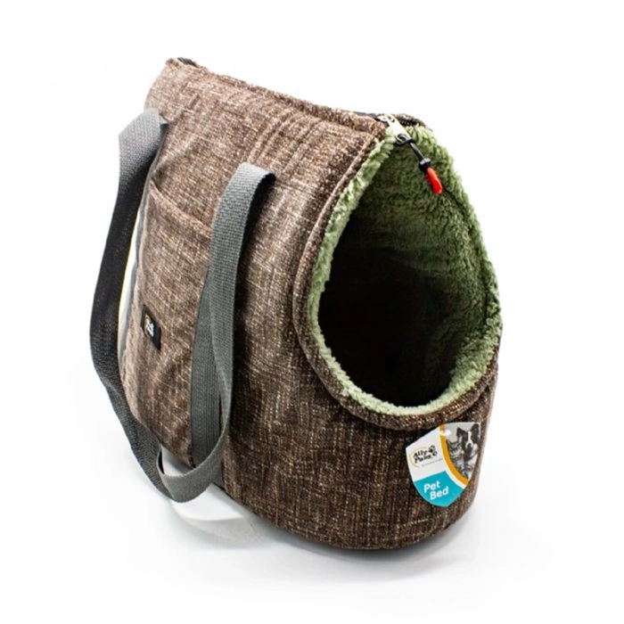 Ally Paws Kumaş Kedi ve Köpek Taşıma Çantası