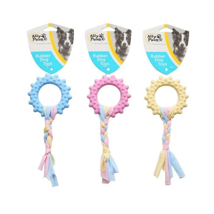 Ally Paws Ring Kauçuk Köpek Oyuncağı