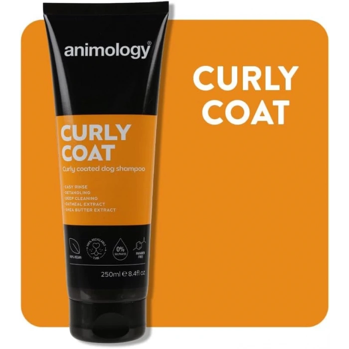 Animology Curly Coat Hacim Verici & Kabartıcı Kıvırcık Tüylü Köpek Şampuanı 250 ML