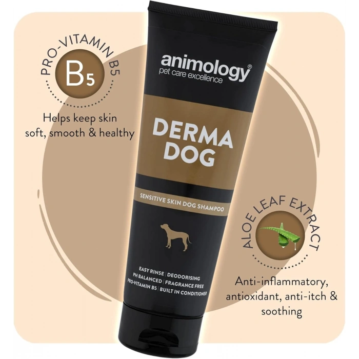 Animology Derma Dog Shampoo Hassas Derili Köpek Şampuanı 250 ML
