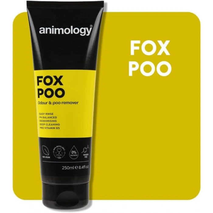 Animology Fox Poo Shampoo Kötü Koku Giderici Köpek Şampuanı 250 ML