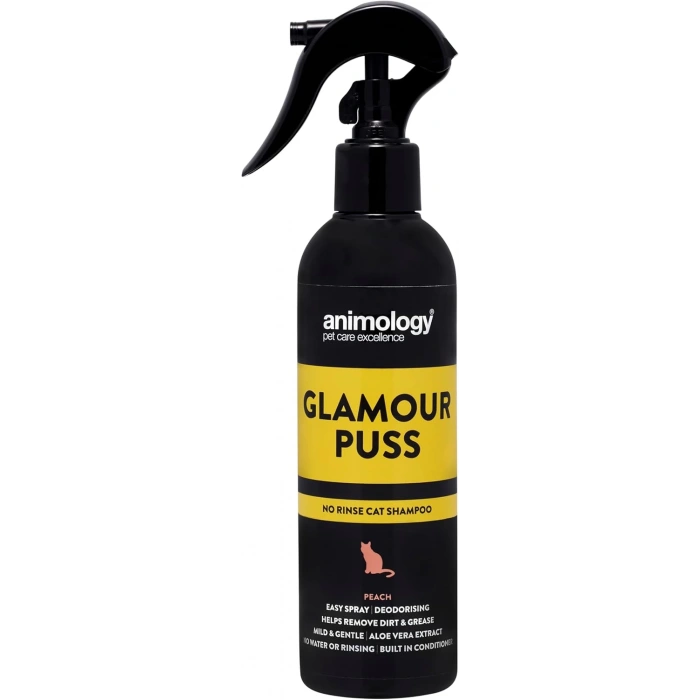 Animology Glamour Puss No Rinse Şeftali Kokulu Kedi Şampuanı 250 ML