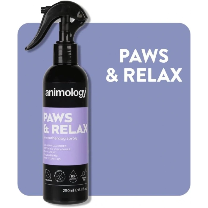 Animology Paws Relax Aromatherapy Spray Rahatlatıcı Köpek Tüy Bakım Spreyi 250 ML