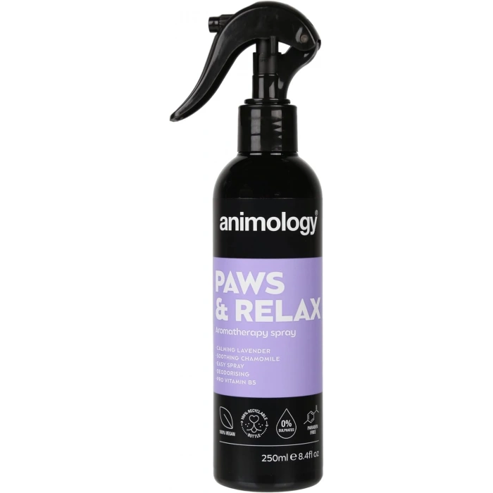 Animology Paws Relax Aromatherapy Spray Rahatlatıcı Köpek Tüy Bakım Spreyi 250 ML
