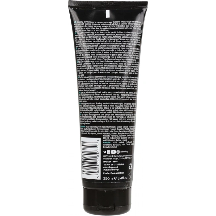 Animology Spa Day Skin & Coat Shampoo Köpek Şampuanı 250 ML