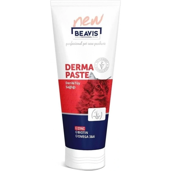 BeavisKediler için Deri & Tüy Sağlığını Destekleyen Macun 85 ml