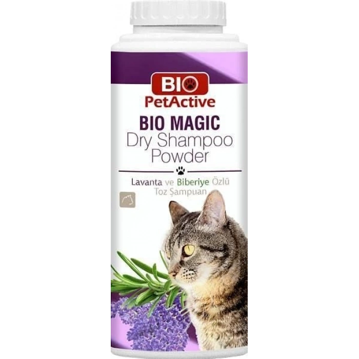 Bio-Magic Dry Shampoo Kedi 150gr Lavanta-Biberiye