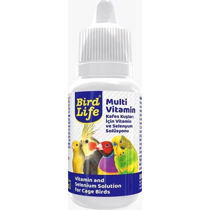 Birdlife Kafes Kuşları için Multivitamin