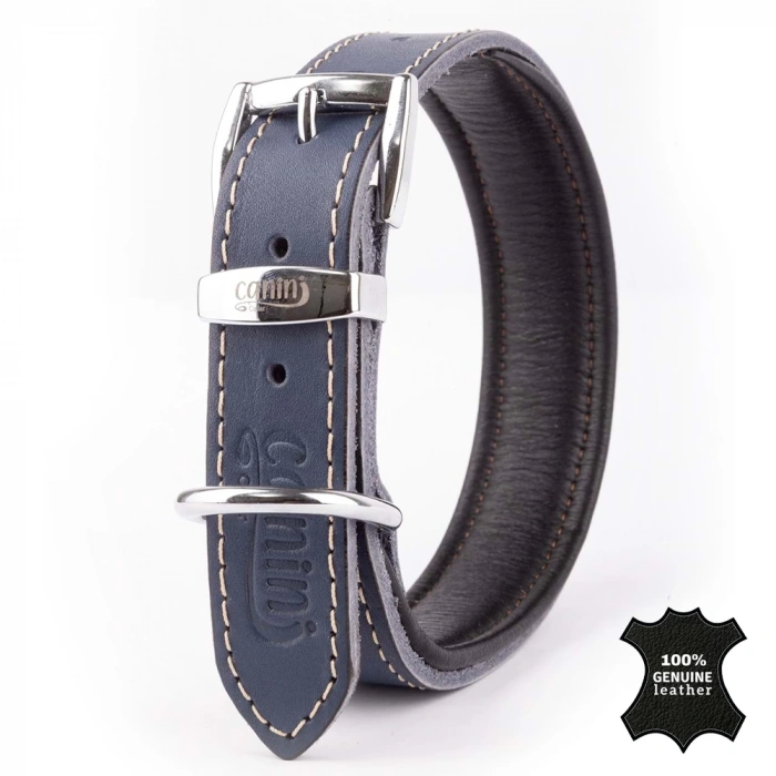 Canini Analin Deri Laci Köpek Tasması 4 Cm 54-64 Cm XL