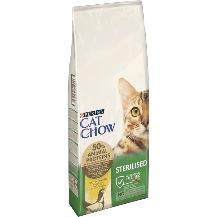 Cat Chow Kısırlaştırılmış Tavuklu Kedi Maması Açık 1 Kg