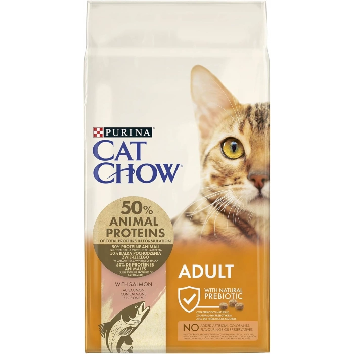 Cat Chow Somonlu 15 Kg Yetişkin Kuru Kedi Maması
