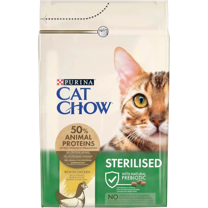 Cat Chow Sterılised Chicken 3 kg