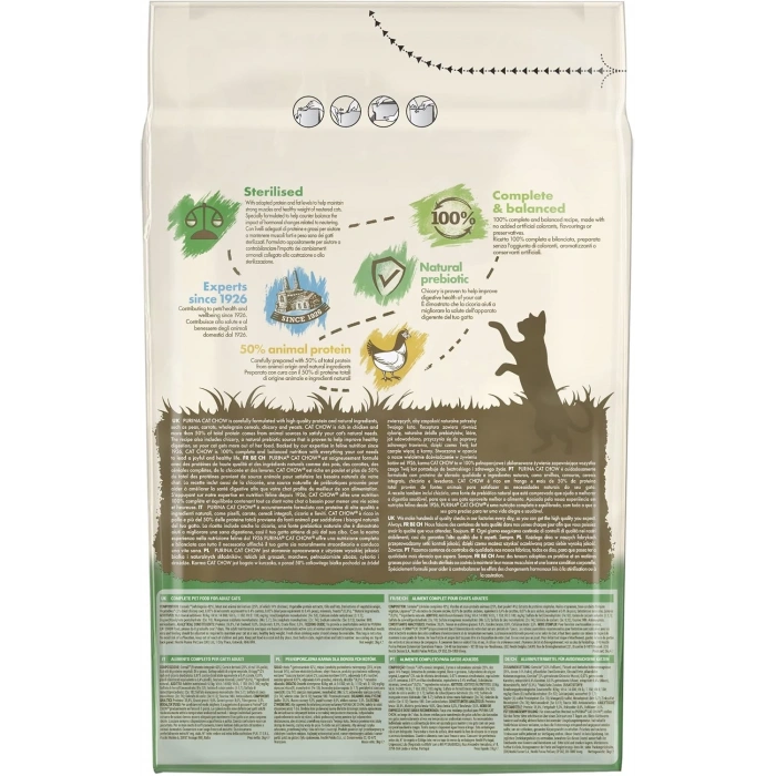 Cat Chow Sterılised Chicken 3 kg