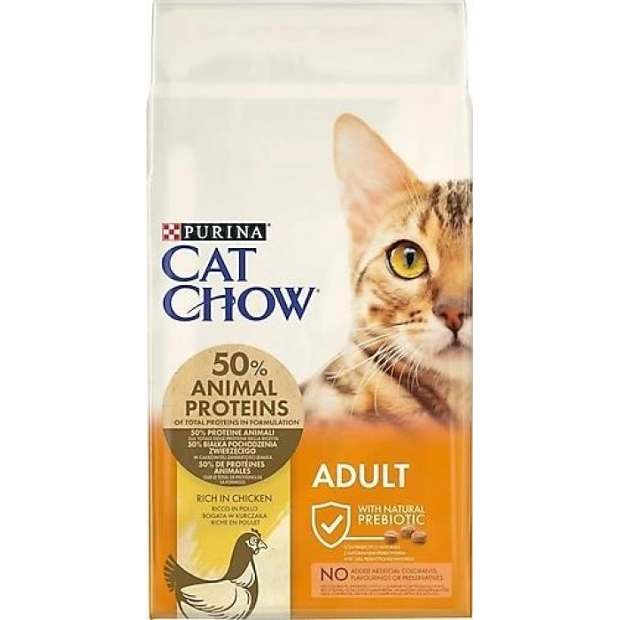 Cat Chow Tavuklu 15 Kg Yetişkin Kuru Kedi Maması