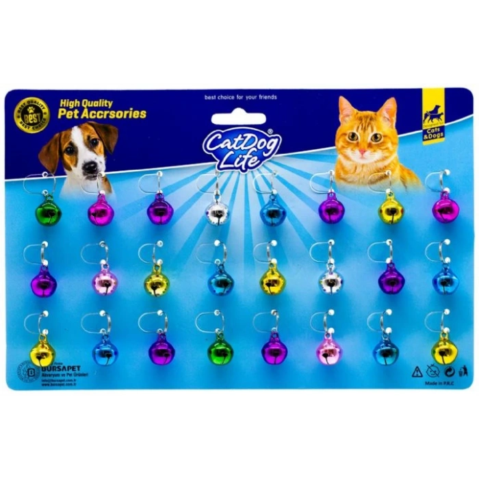 Cat/Dog Life Kedi ve Köpek için Tasma Zili 16 mm