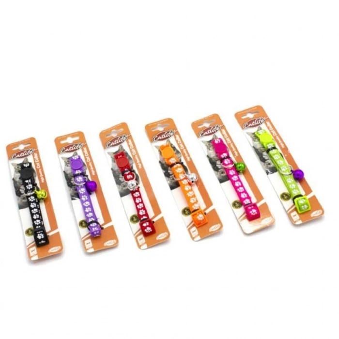 Catli Kedi Zilli Boyun Tasması Ayarlanabilir