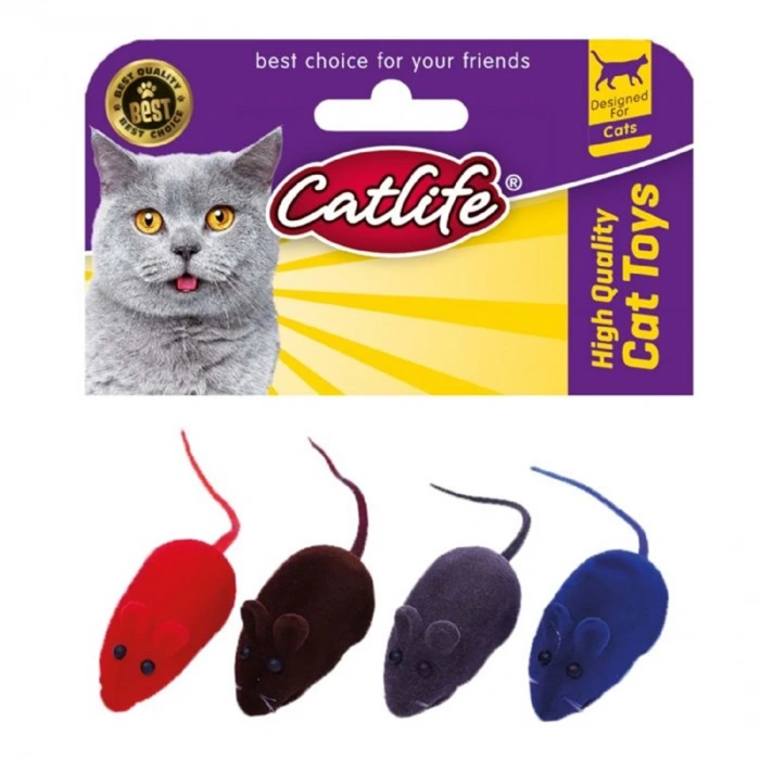 Catlife 4lü Öten Fare Kedi Oyuncağı