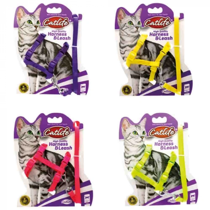 Catlife Göğüs+Gezdirme Takım Tasma