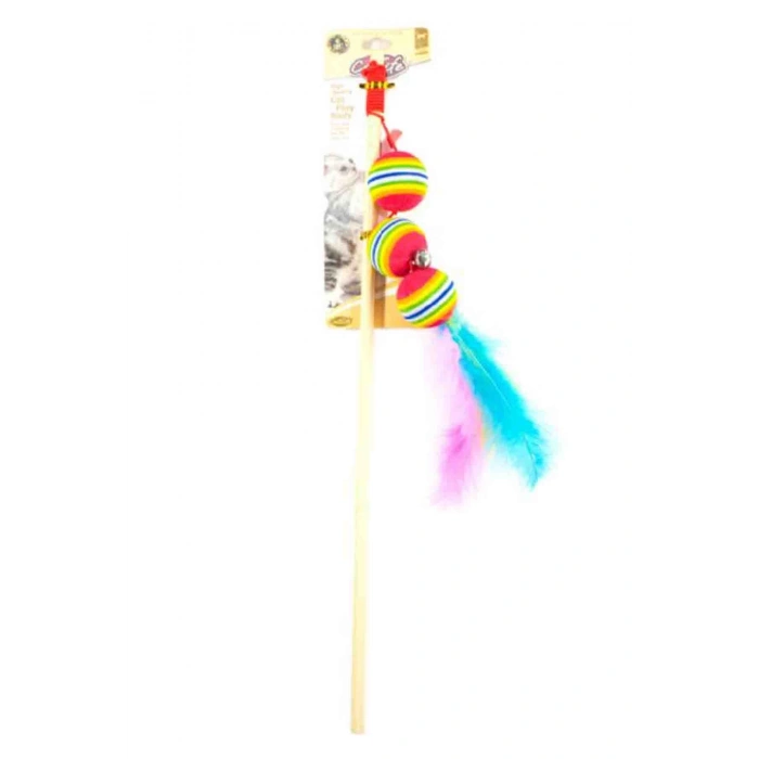 Catlife Kediler için Oyuncak Olta Sünger Toplu