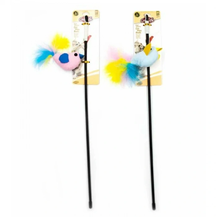 Catlife Kuş Figürlü Kedi Oyun Oltası