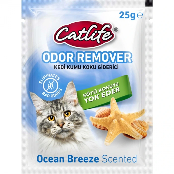 Catlife Okyanus Kokulu Kedi Kumu Koku Giderici 25 Gr
