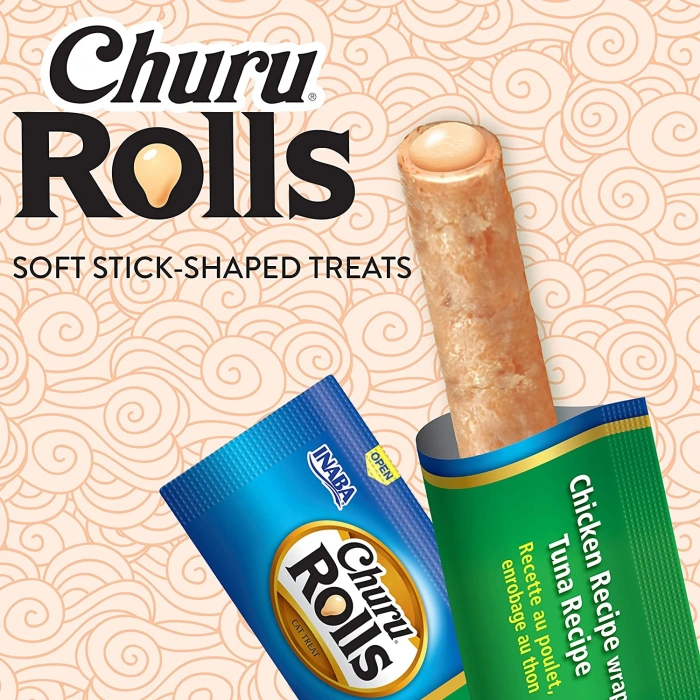 Churu Rols Sticks Tavuk Sargılı Kedi Ödül Maması 4x10 GR.