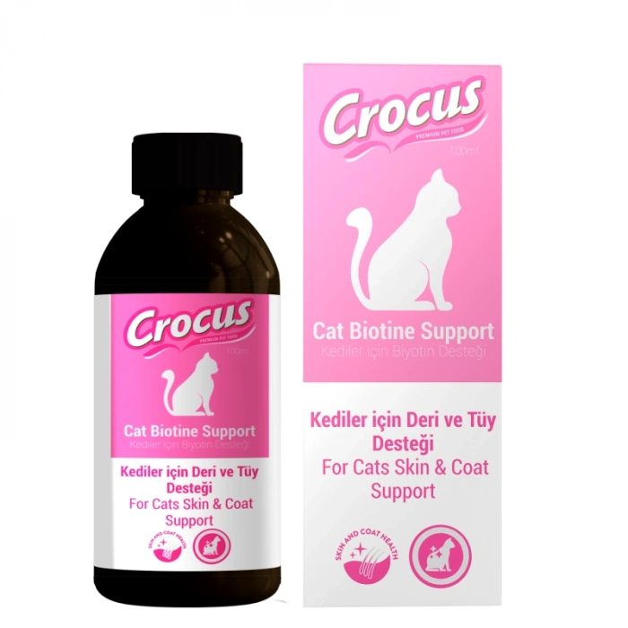 Crocus Kedi Tüy Sağlığı Damlası 100 Ml