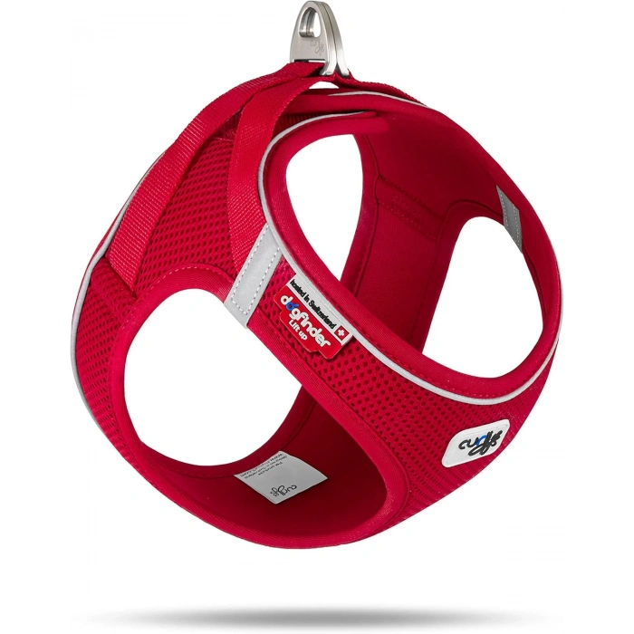 CURLI MAGNETIC VEST HARNESS AIR-MESH RED S