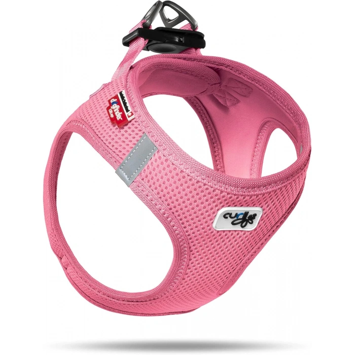 Curli Vest Harness Air-Mesh Pink 3 Xs Size