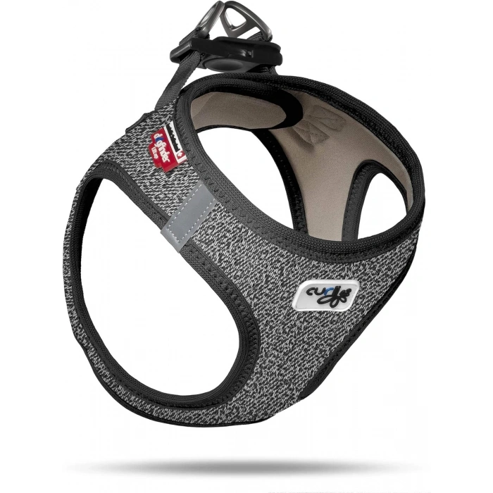 Curlı Vest Harness Merino Black XLarge