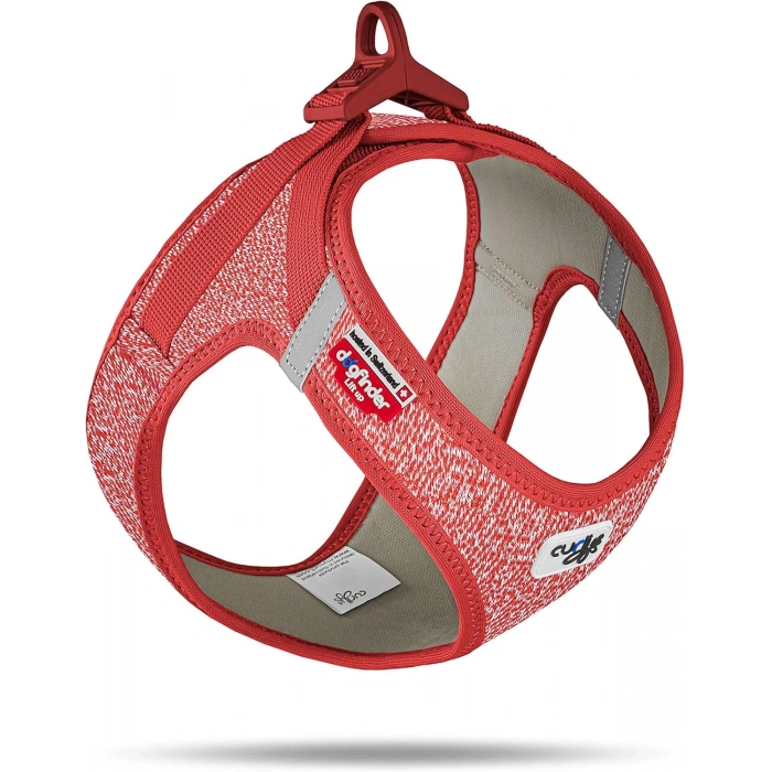 Curlı Vest Harness Merıno Red Large
